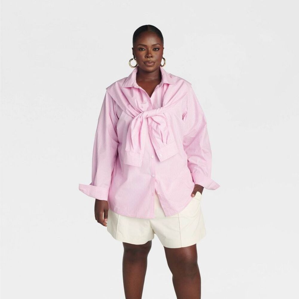 KBB by Kahlana -  Women's 'The Double Layer Button-Do Pink